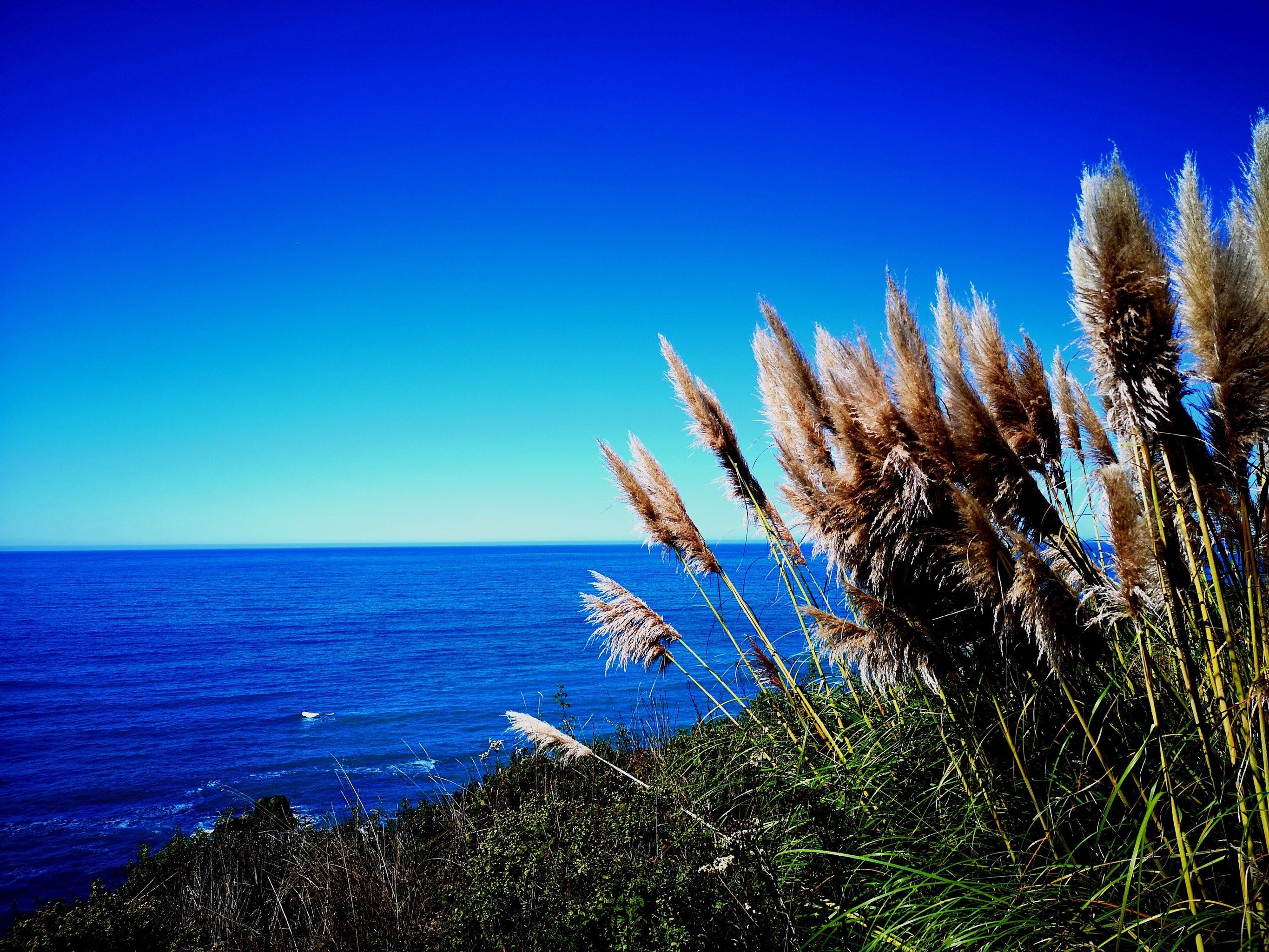 海天相接的美景