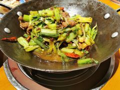 青菜炒牛肉-厨道重庆菜馆(鸳鸯店)