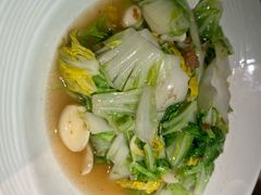 猪油渣炒青菜-绿茶餐厅(深圳龙华天虹购物中心店)