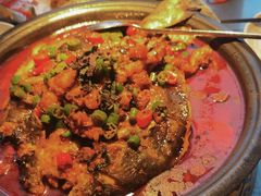 -探鱼·鲜青椒爽麻烤鱼(天一广场店)