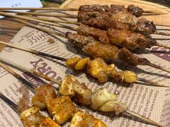 炭烤羔羊小串-金谷园饺子·烧烤(人大总店)