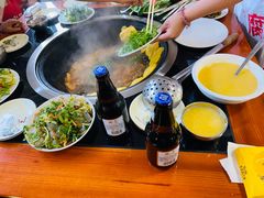 -北京龙庆四季香农家饭庄·灶台鱼·碳烤虹鳟鱼(龙庆峡店)