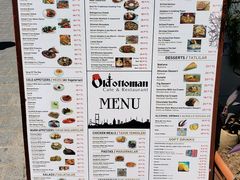 菜单-Old Ottoman Cafe & Restaurant