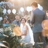 美好从婚礼开始，长春超美白绿色草坪婚礼