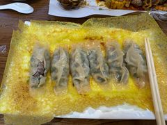 -东来菜馆•手抓海鲜家常菜•海鲜锅贴(鸽子窝店)