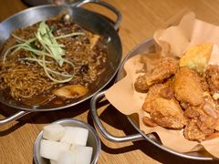 黄油蒜炸鸡块-富乐满韩国正宗炸鸡韩国料理(虹泉路店)