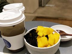 芒果黑糯米凉粉-小团圆糖水铺(襄阳南路店)
