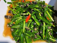 螺肉炒韭菜-三猫黑鱼花(南大店)
