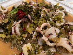 酸菜炒鱿鱼-温岭人家(红花北路店)