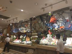 自助取餐区-芭菲盛宴·环球美食(锦城万达广场店)