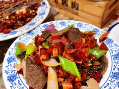 麻辣爆毛肚-叁宝烧烤 西安烧烤 领跑品牌(学府路店)