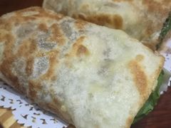 双蛋培根煎饼-张果佬年糕卷(科巷店)
