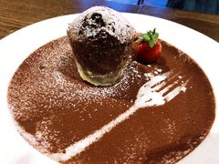 熔浆巧克力蛋糕-疯克大象美式烤肉餐厅