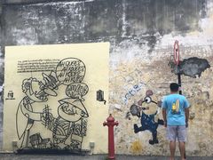 -槟城街头艺术街区