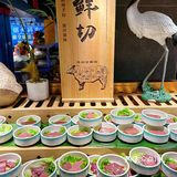 第一次在见到如此火热的自助餐。。。