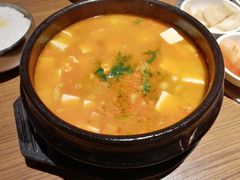 海鲜绢豆腐汤-土大力拌饭名家(丹尼斯百货店)