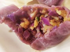 紫甘蓝锅巴馅饺子-宝源饺子(麦子店街店)