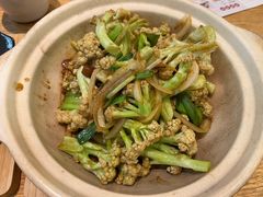 干锅有机菜花-唐食语粥(青山万达广场店)
