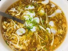酸辣乌鱼蛋汤-必点海鲜·鲅鱼水饺(鞍山西道店)