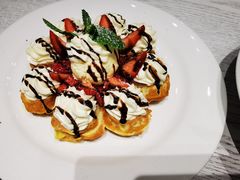 草莓芝士华夫饼-娜娜家·Nana's restaurant(国金汇店)