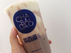 芋泥啵啵绿茶-茶百道(沃格时尚街店)