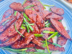 酱爆猪肝-那家·油麻菜馆(先农大院店)