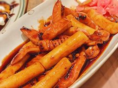 鱿鱼炒年糕-玛格萝妮比萨屋(四平店)