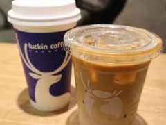 生椰拿铁-瑞幸咖啡(解放碑英利大融城店)