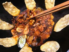 鲜虾鲍鱼鸡-锅来乐地锅鸡(安亭店)