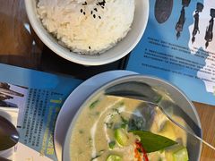 中部绿咖喱鸡肉-帕蓝·暹罗料理(曲阳店)