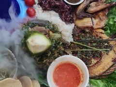-沐毫傣泐云南菜孔雀宴•手抓饭傣味烧烤(曼听公园店)