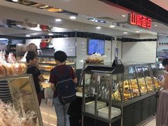 面包甜点陈列柜-山崎面包(第一八佰伴店)