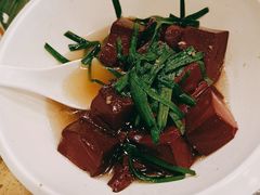 韭菜扒猪红-点都德(北京路贰店)