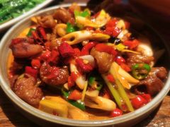 火爆回锅肥肠-懒人盐府人家·自贡大麻鱼(安贞店)