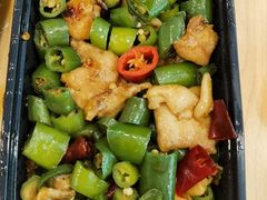 小炒肉-食欲老院子荆芥疙瘩汤(经五路店)