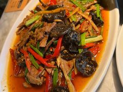 火爆猪肝-懒人盐府人家(航天桥店)