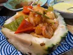 泰式菠萝酸甜虾球-Hi YOU你的饭局泰餐厅(雍和宫店)