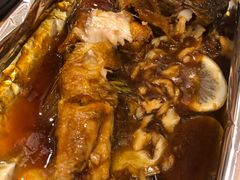 铁板锡纸鲈鱼-高第街56号港式餐厅·精选(世茂广场宽厚里大明湖店)