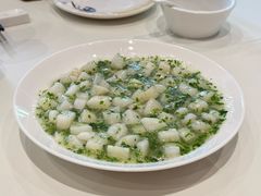 荠菜山药煨虾仁-老正兴菜馆(福州路店)