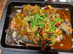 -俏巴妹烤鱼香锅(奥体店)