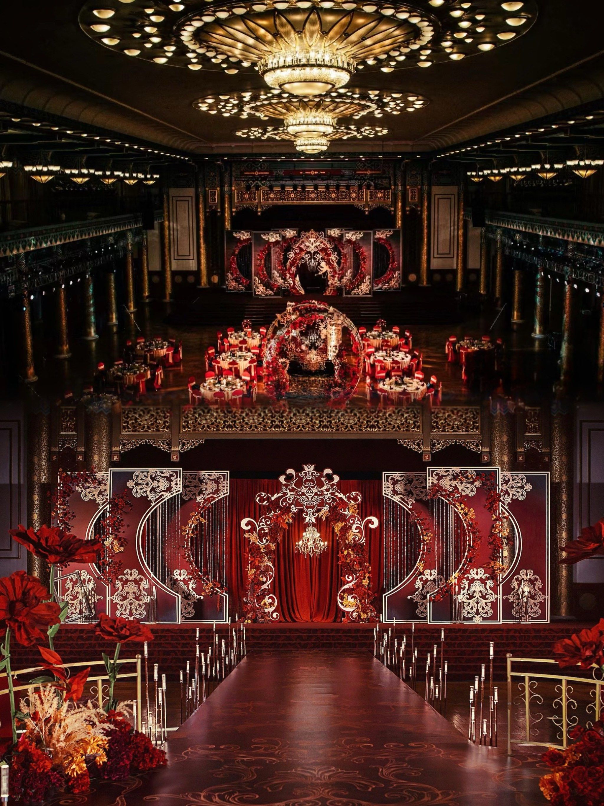 全家都满意的顶级浪漫的新中式婚礼,太惊艳了💕