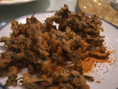 炸花椒芽儿-华盛园卷子王农家菜水库鱼