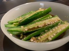 凉拌秋葵-很久以前羊肉串(中山公园店)