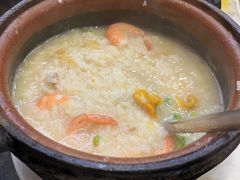 鲜虾象拔蚌粥-适口餐厅砂锅粥(公信路总店)
