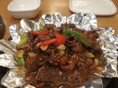 铁板爆三样-小土豆北方菜馆(方庄店)