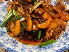 老头儿油爆虾明虾-老头儿油爆虾(胜利河美食街店)