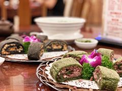 绿茶红豆薄撑-顺德人家食府(黄金广场店)