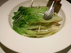 白灼罗马生菜-悦融琥珀·京鲁菜·海味珍品(西单店)