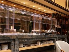 自助取餐区-君悦大酒店行政酒廊