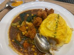 炸鸡块咖喱蛋包饭-池奈·咖喱蛋包饭(熙地港店)